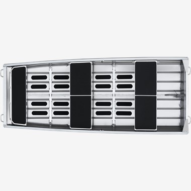 10 ft aluminijast čoln z ravnim dnom široke grede