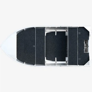 13-metrski ribiški čoln z aluminijastim V trupom