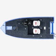 14 ft aluminijast bas čoln